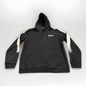 Balr Mens Black Inspired By The Lifestyle Of Professional Ball Players Hoodie XL